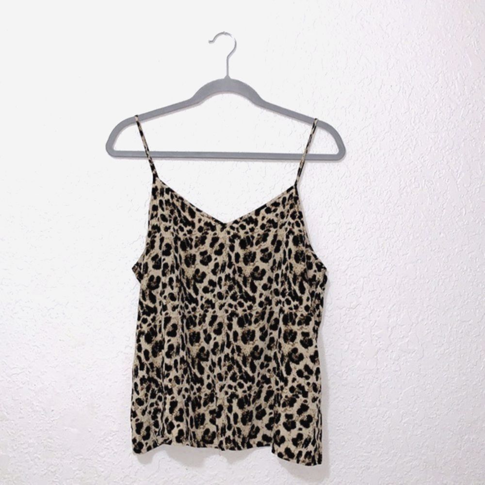 Esmara by Heidi Klimt cheetah print black top